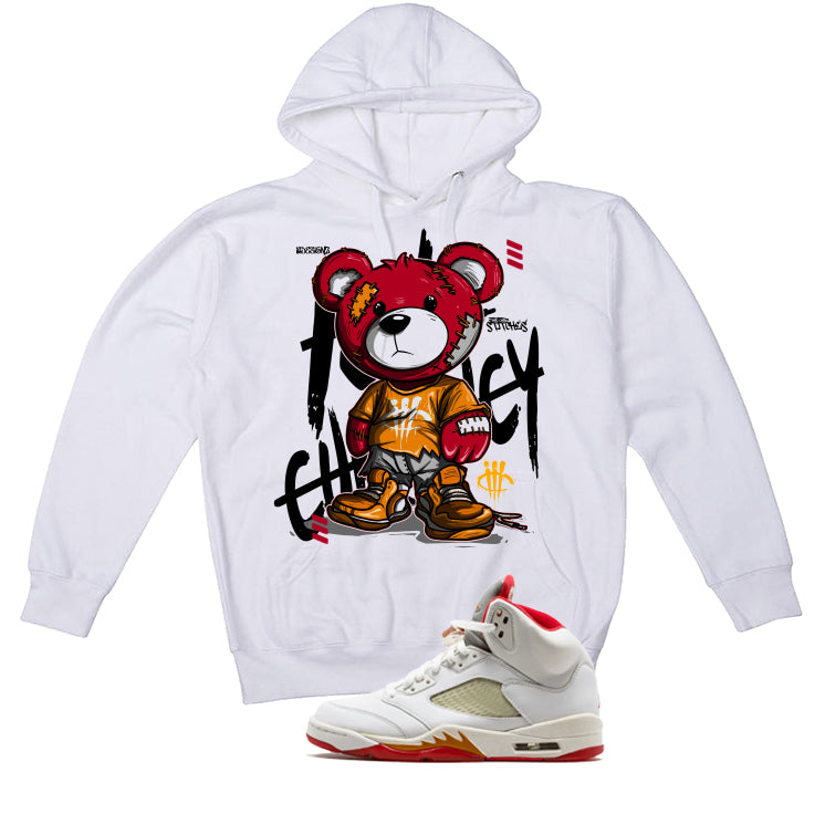 Air Jordan 5 Sunset Matching T-Shirt White T-Shirt (Stitchez)| illcurrency