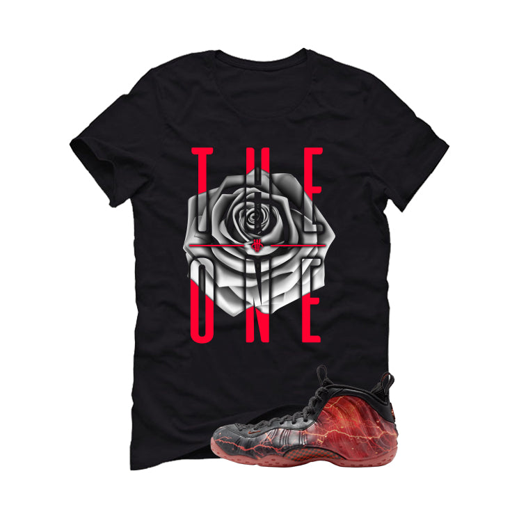 Stranger Things x Nike Air Foamposite One Matching T-Shirt, Sweatshirts & Hoodies Black T-Shirt (The One)| illcurrency