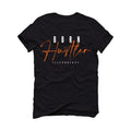 Air Jordan 12 “Brilliant Orange” | illcurrency Black T-Shirt (Born Hustler)
