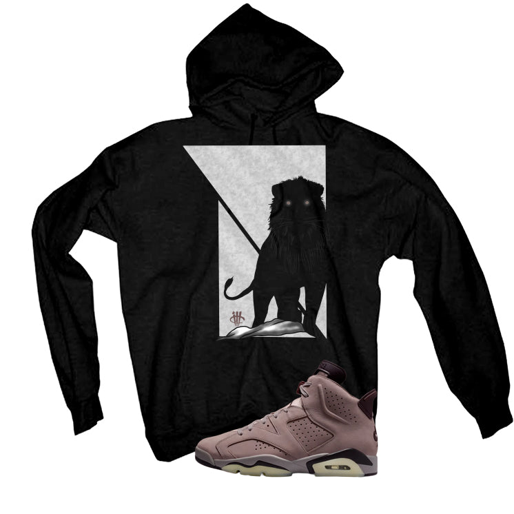 A Ma Maniere x Air Jordan 6 Built for This Matching T-Shirt, Sweatshirts & Hoodies Black T-Shirt (Lion)| illcurrency