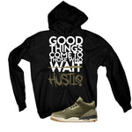Air Jordan 3 Family Affair Matching T-Shirt, Sweatshirts & Hoodies Black T-Shirt (Good Things)| illcurrency