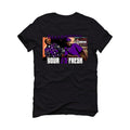 Nike SB Dunk Low “Court Purple” | illcurrency Black T-Shirt (Damn)
