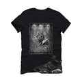 Air Jordan 6 Cap and Gown Matching T-Shirt, Sweatshirts & Hoodies Black T-Shirt (Blessed)| illcurrency