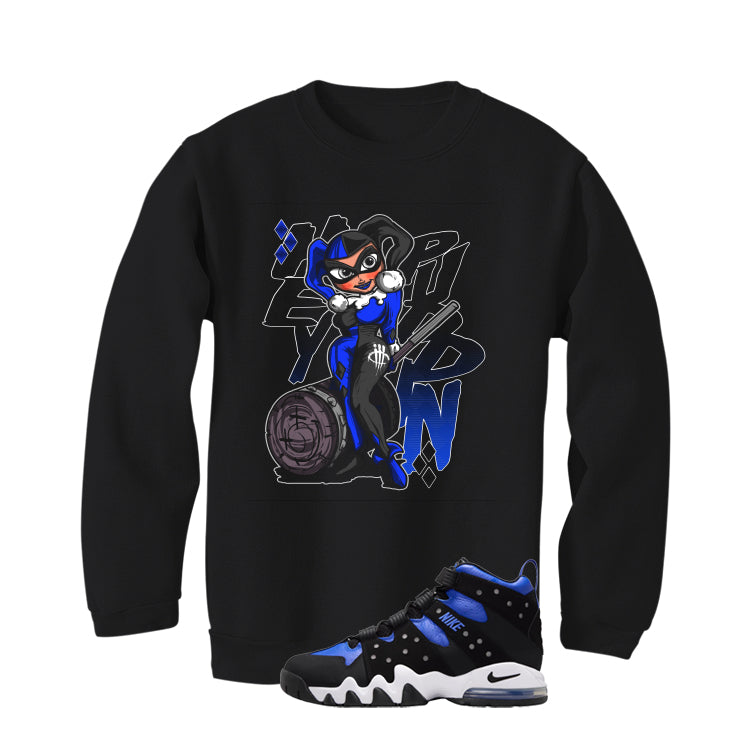 Nike Air Max2 CB ‘94 Varsity Royal Matching T-Shirt Black T-Shirt (Hey Puddin!!)| illcurrency