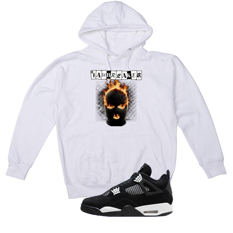 Air Jordan 4 White Thunder White T-Shirt (law breaker)| illcurrency