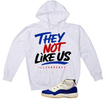 Air Jordan 11 Rare Air Matching T-Shirt, Sweatshirts & Hoodies White T-Shirt (They not like us)| illcurrency