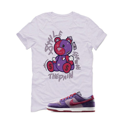 Nike Dunk Low “Plum” | illcurrency White T-Shirt (SMILE THROUGH THE PAIN)