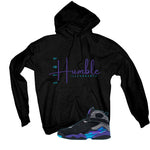 Air Jordan 8 OG Aqua Black T-Shirt (Stay Humble)| illcurrency