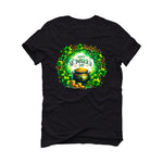 Air Jordan 5 WMNS “Lucky Green” | illcurrency Black T-Shirt (Happy St. Patty's Day)