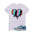 Futura Laboratories x Nike SB Dunk Low White T-Shirt (Heart)