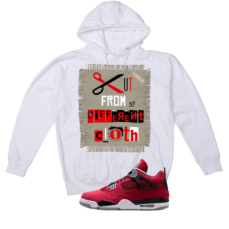 Air Jordan 4 Toro Bravo Matching T-Shirt, Sweatshirts, & Hoodies White T-Shirt (Cut from a different cloth)| illcurrency