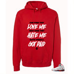 Air Jordan 5 Fire Red Black Tongue Red T-Shirt (Paid)| illcurrency