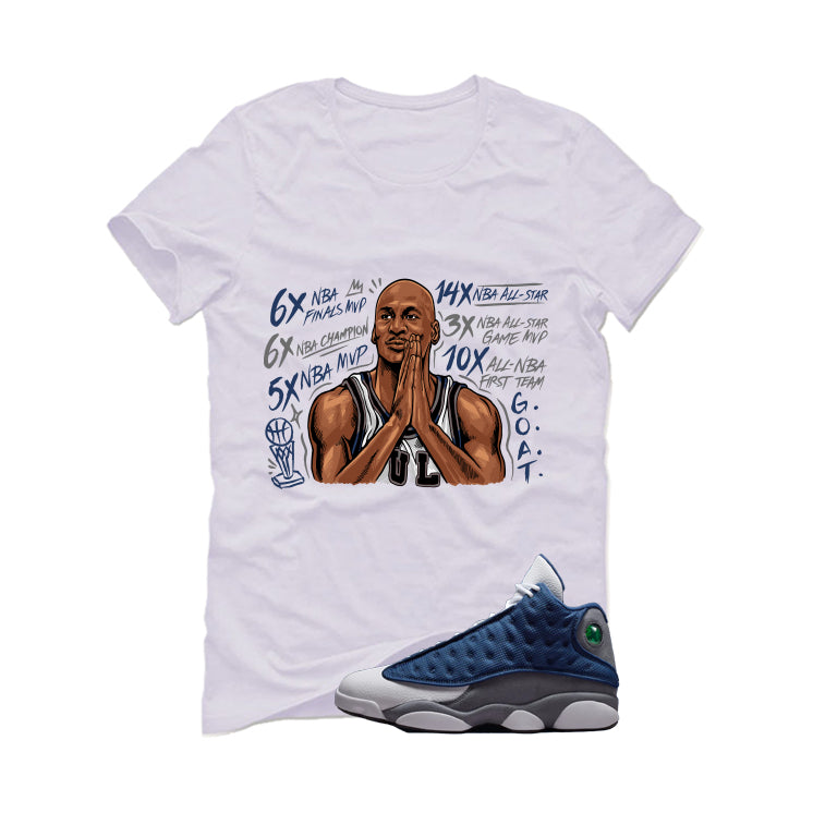 Air Jordan 13 Flint White T-Shirt (6x)| illcurrency