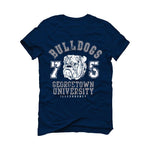 Air Jordan 5 “Georgetown” | illcurrency Navy Blue T-Shirt (Georgetown)