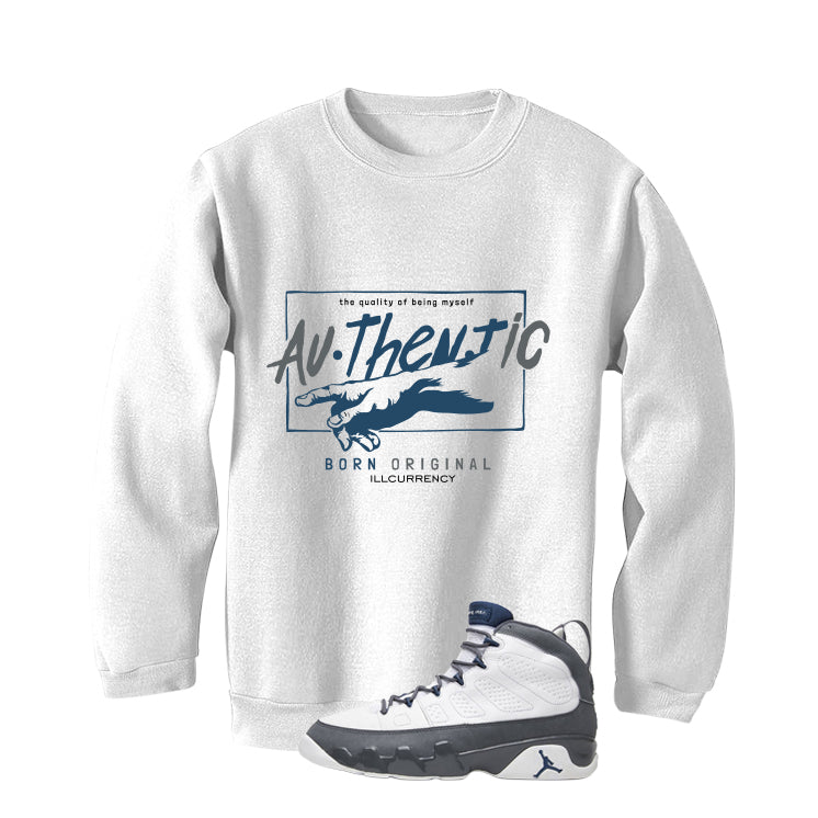 Air Jordan 9 Flint Grey Matching T-Shirt, Sweatshirts & Hoodies White T-Shirt (Authentic)| illcurrency