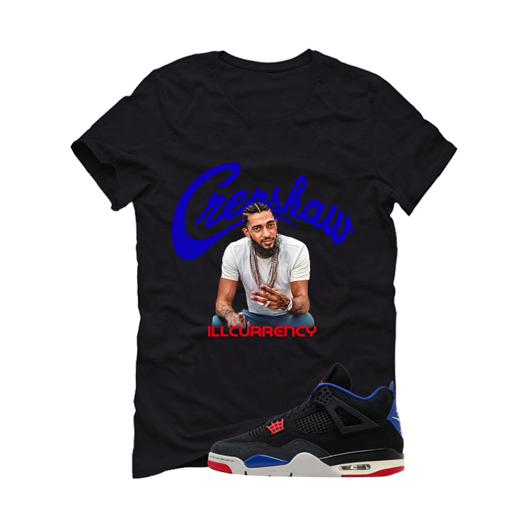 Air Jordan 4 Rare Air Black T-Shirt (Crenshaw)| illcurrency