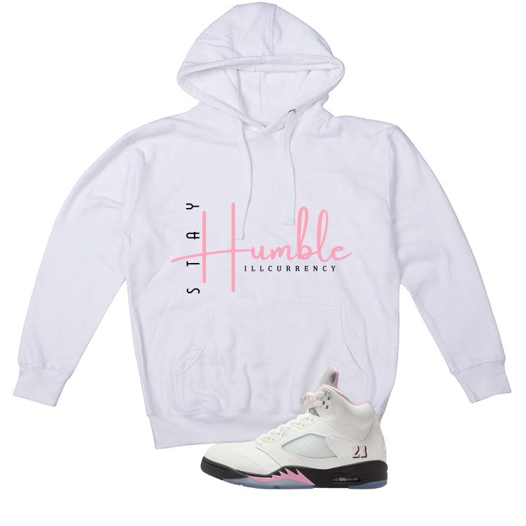 Air Jordan 5 OG 35th Anniversary Matching T-Shirt, Sweatshirts & Hoodies White T-Shirt (Stay Humble)| illcurrency