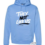 Air Jordan 11 Legend Blue Carolina Blue T-Shirt (They not like us)| illcurrency