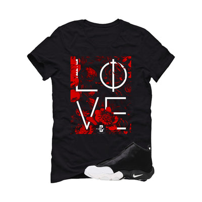 Nike Air Zoom Flight ’98 The Glove Matching T-Shirt Black T-Shirt (Love)| illcurrency