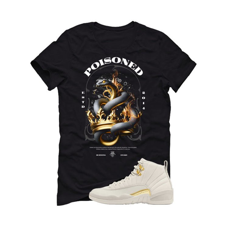 Air Jordan 12 WMNS Phantom Black T-Shirt (Poisoned)| illcurrency