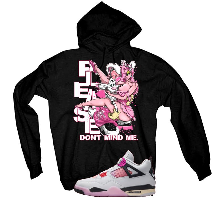 Air Jordan 4 Comic Matching T-Shirt Black T-Shirt (Street Roger)| illcurrency