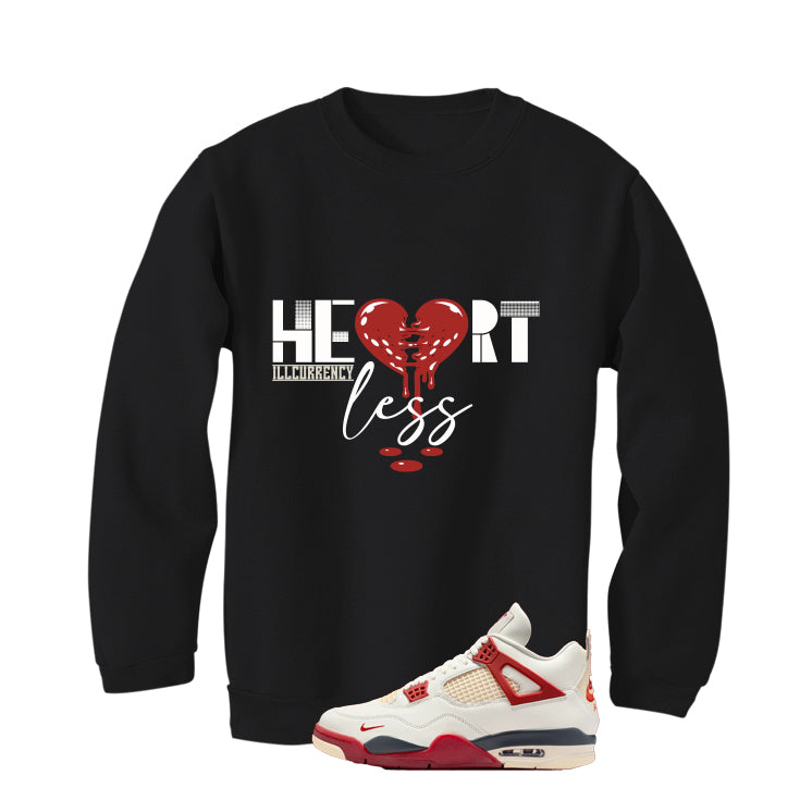 Nigel Sylvester x Air Jordan 4 Brick After Brick Matching T-Shirt, Sweatshirts, & Hoodies Black T-Shirt (Heartless)| illcurrency