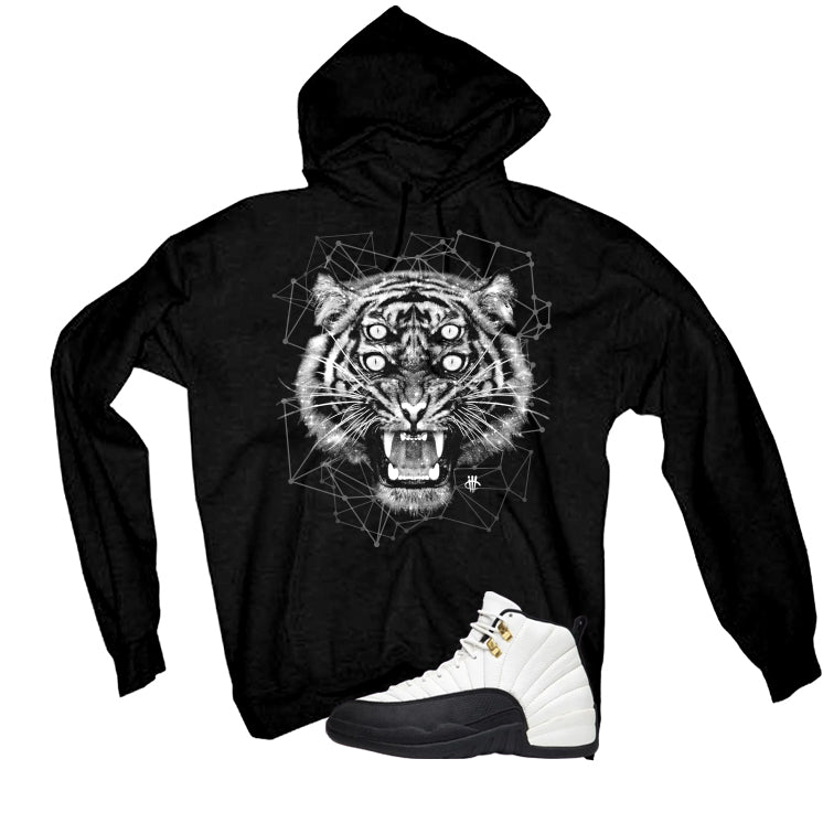 Air Jordan 12 Taxi Matching T-Shirt, Sweatshirts & Hoodies Black T-Shirt (Four Eyes)| illcurrency