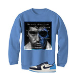 Nike Air Jordan 1 Low OG Obsidian Carolina Blue T-Shirt (Pacino)| illcurrency