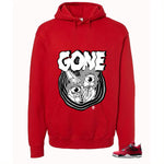 Air Jordan 4 Toro Bravo Matching T-Shirt, Sweatshirts, & Hoodies Red T-Shirt (Gone)| illcurrency