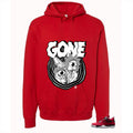 Air Jordan 4 Toro Bravo Matching T-Shirt, Sweatshirts, & Hoodies Red T-Shirt (Gone)