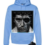 Air Jordan 5 Black/University Blue Matching T-Shirt Carolina Blue T-Shirt (The Only Thing I Got)| illcurrency