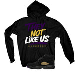 Nike Air Diamond Turf Ravens Black T-Shirt (They not like us)| illcurrency