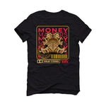 J Balvin x Air Jordan 3 Medellin Sunset - Black T-Shirt (MONEY MATTERS)