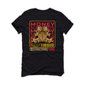 J Balvin x Air Jordan 3 Medellin Sunset - Black T-Shirt (MONEY MATTERS)