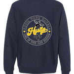 Nike Dunk Low “Michigan” | illcurrency Navy Blue T-Shirt (Haters Catch Up)