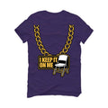 Air Jordan 12 Field Purple - Purple T-Shirt (I Keep It On Me)