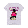J Balvin x Air Jordan 3 Medellin Sunset - White T-Shirt (Get it by any means)