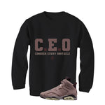 A Ma Maniere x Air Jordan 6 Built for This Matching T-Shirt, Sweatshirts & Hoodies Black T-Shirt (Ceo)| illcurrency