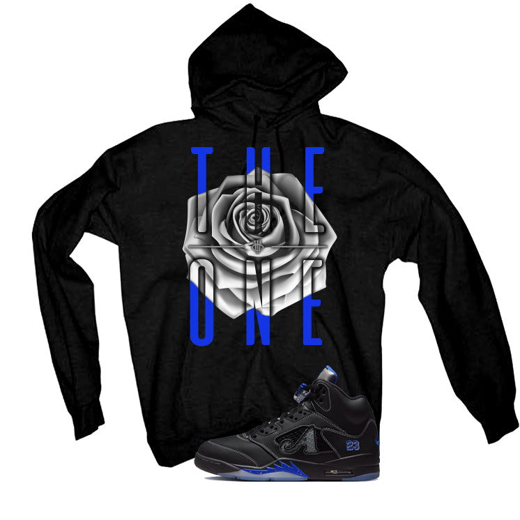 Awake NY x Air Jordan 5 Racer Blue Black T-Shirt (The One)| illcurrency