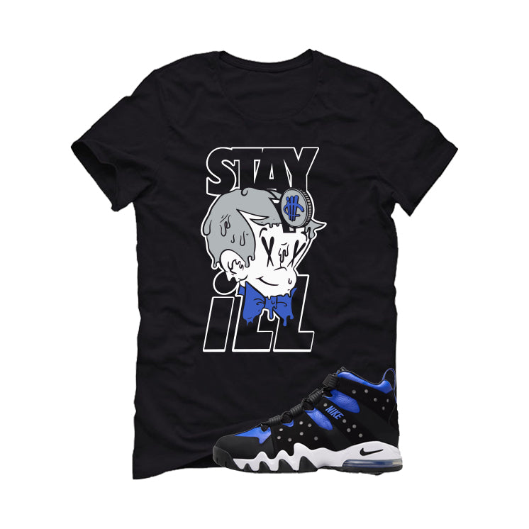 Nike Air Max2 CB ‘94 Varsity Royal Matching T-Shirt Black T-Shirt (Stay ill)| illcurrency