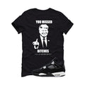 Air Jordan 4 White Thunder Black T-Shirt (Trump you missed)| illcurrency