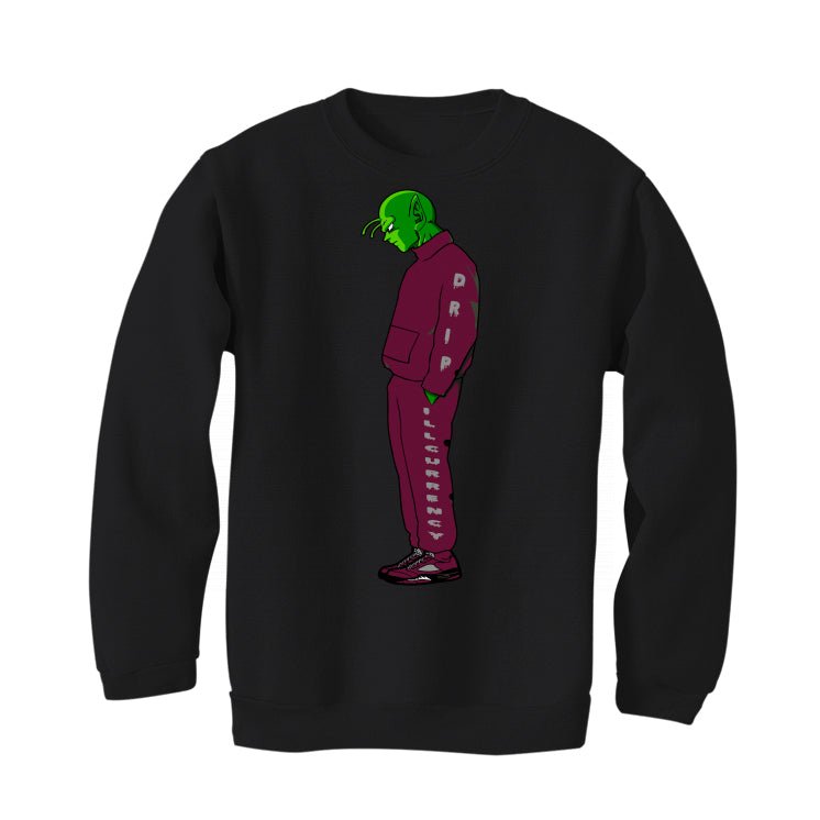 Air Jordan 5 Burgundy - Black T-Shirt (ILL DRIP)