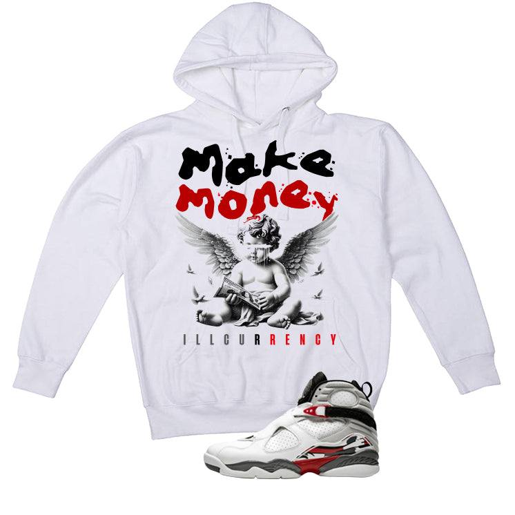 Air Jordan 8 Bugs Bunny Matching T-Shirt, Sweatshirts & Hoodies White T-Shirt (Make Money)| illcurrency