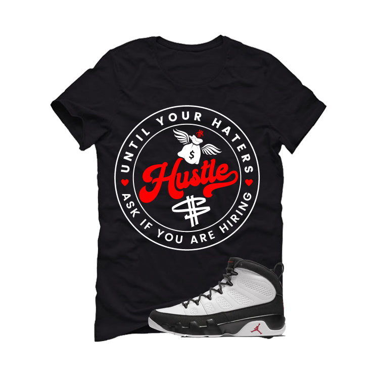Air Jordan 9 OG Space Jam Matching T-Shirt Black T-Shirt (Haters Catch Up)| illcurrency