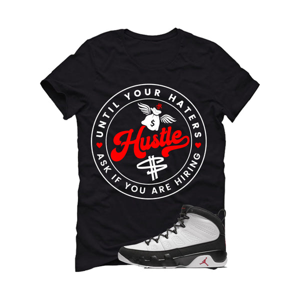 Air Jordan 9 OG Space Jam Matching T-Shirt Black T-Shirt (Haters Catch Up)| illcurrency
