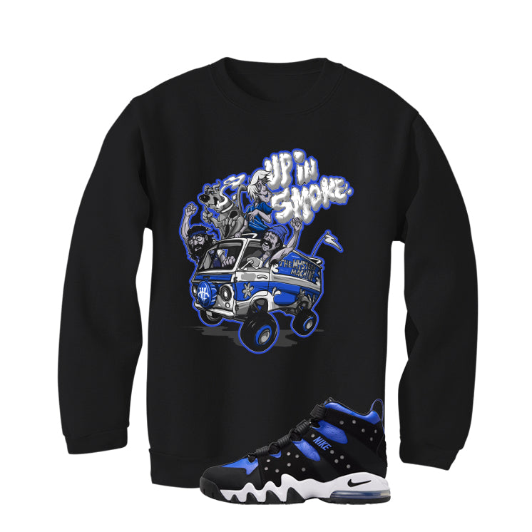 Nike Air Max2 CB ‘94 Varsity Royal Matching T-Shirt Black T-Shirt (Up in smoke)| illcurrency