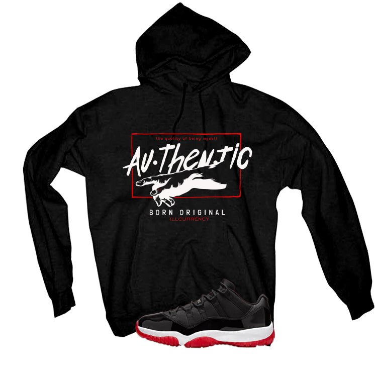 Air Jordan 11 Low Bred Black T-Shirt (Authentic)| illcurrency