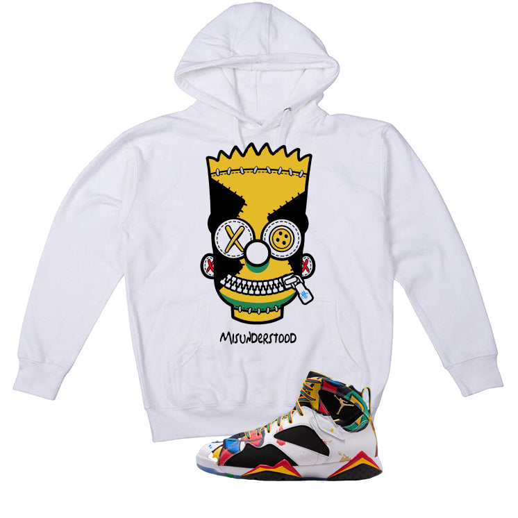 Air Jordan 7 Miro Matching T-Shirt White T-Shirt (Misunderstood)| illcurrency