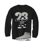 Air Jordan 9 Cool Grey Black T-Shirt (23)| illcurrency