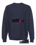 Levi’s x Air Jordan 3 Rigid Matching T-Shirt, Sweatshirts & Hoodies Navy Blue T-Shirt (Millionaire Mindset)